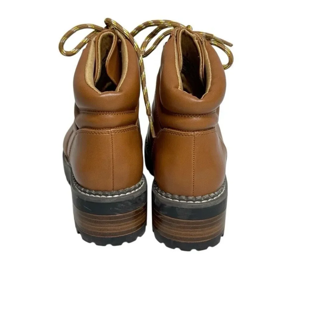 Universal Thread chesnut Kira hiking boots size 8